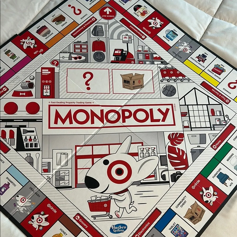 Hasbro Board Game - Monopoly - Target Edition - Picture 4 of 4